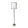 Floor lamp in black lacquered metal, 50s.