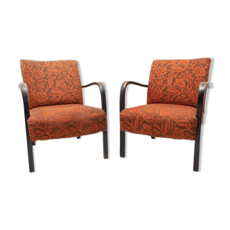 Beechwood armchairs Thonet B974, 1930´s, Czechoslovakia, set of 2