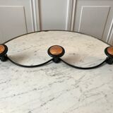 Metal hook and pink gold vintage 70s