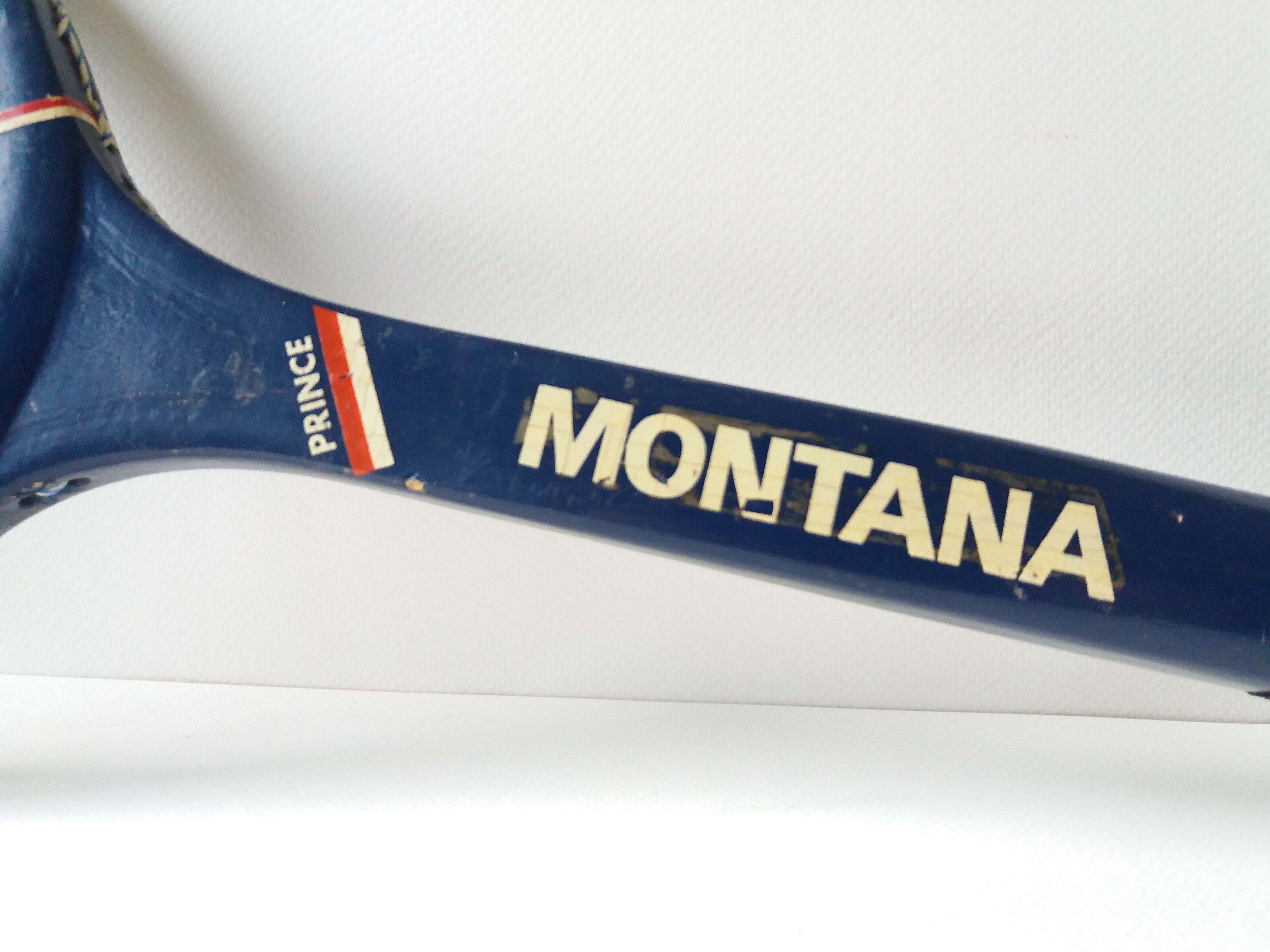 Vintage Montana tennis racket