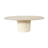 Dining room table in travertin 1970
