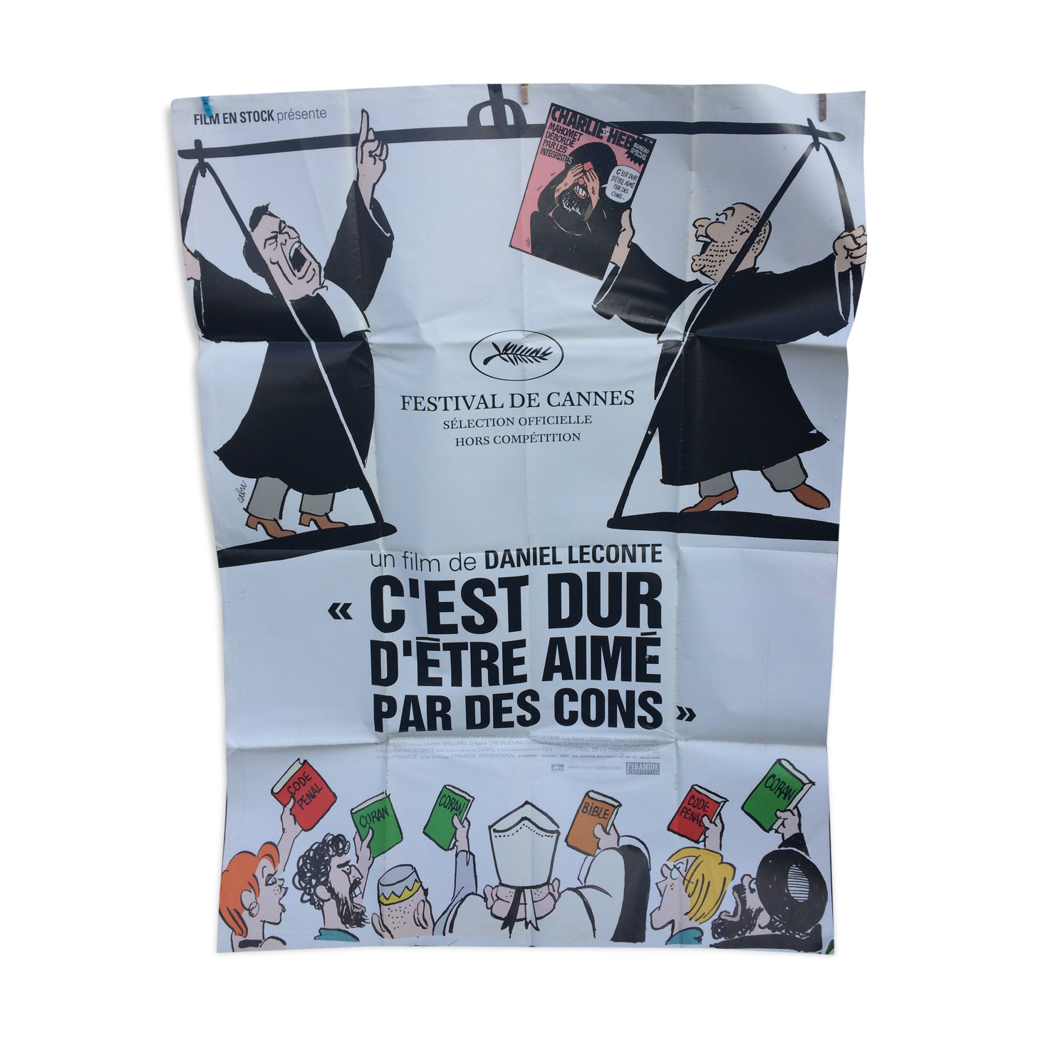 Cinema poster "it's hard to be loved by jerks"