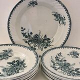 Round dish - Terre de fer Ste Amandinoise - Service Margot