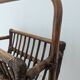 Vintage rattan magazine rack