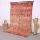 Pink Vintage Moroccan Boujaad Rug 171 x 273 cm - Berber Wool Rug Handmade