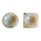 Paire de cendriers en onyx