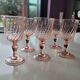 5 verres à pied Rosaline