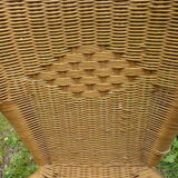 60s wicker chair
