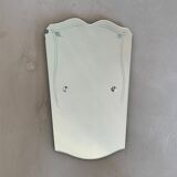 Bevelled and chiseled Venetian mirror  - 54x35cm