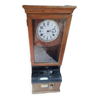 Horloge pointeuse années 30