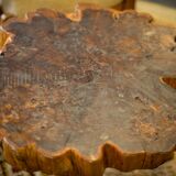 Brutalist table and stool