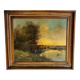 Oil on canvas by gérard buysen (19th century)