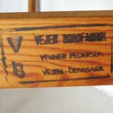 Verner Pedersen Danish teak expandable table