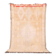 Pale Vintage Moroccan Rug 164 x 277 cm, Berber Handmade Wool Rug Yellow