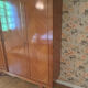 Armoire vintage acajou 3 portes