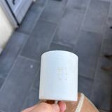 Natural fiber pendant light from the 70s