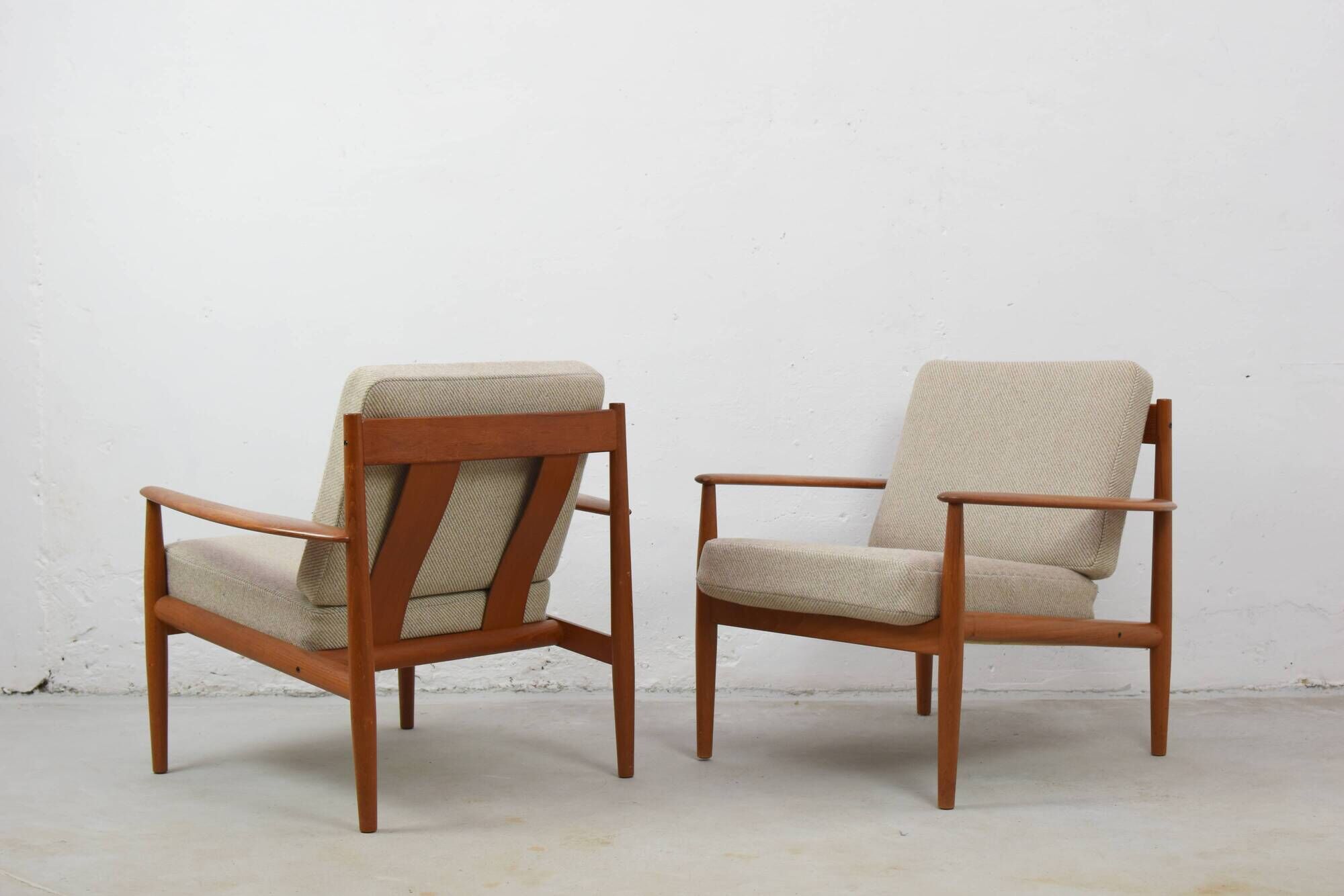 Model 118 armchairs by Grete Jalk for France & Søn, Denmark 1960’s.