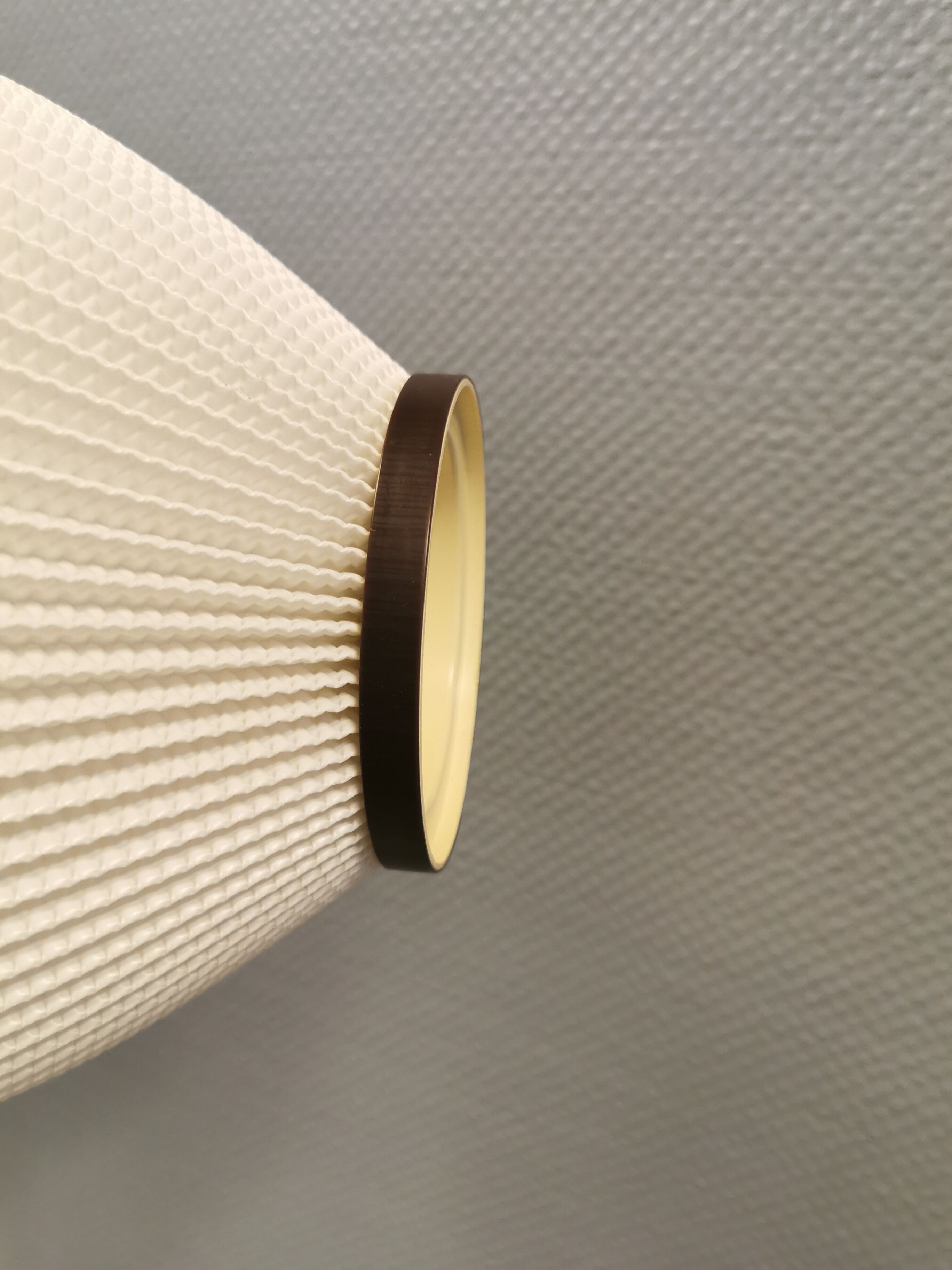 Danish pleated lamp model Pearl Shade, produced by Hoyrup Light and designed by Lars Ejler Schiøler