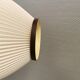 Danish pleated lamp model Pearl Shade, produced by Hoyrup Light and designed by Lars Ejler Schiøler