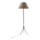 Wrought iron tripod floor lamp 1960