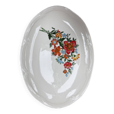 Vintage oval plate Gien