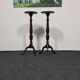 A pair of vintage flower pot stands