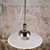 Paire de suspensions Frisbi 850, Achille Castiglioni pour Flos, 1970s