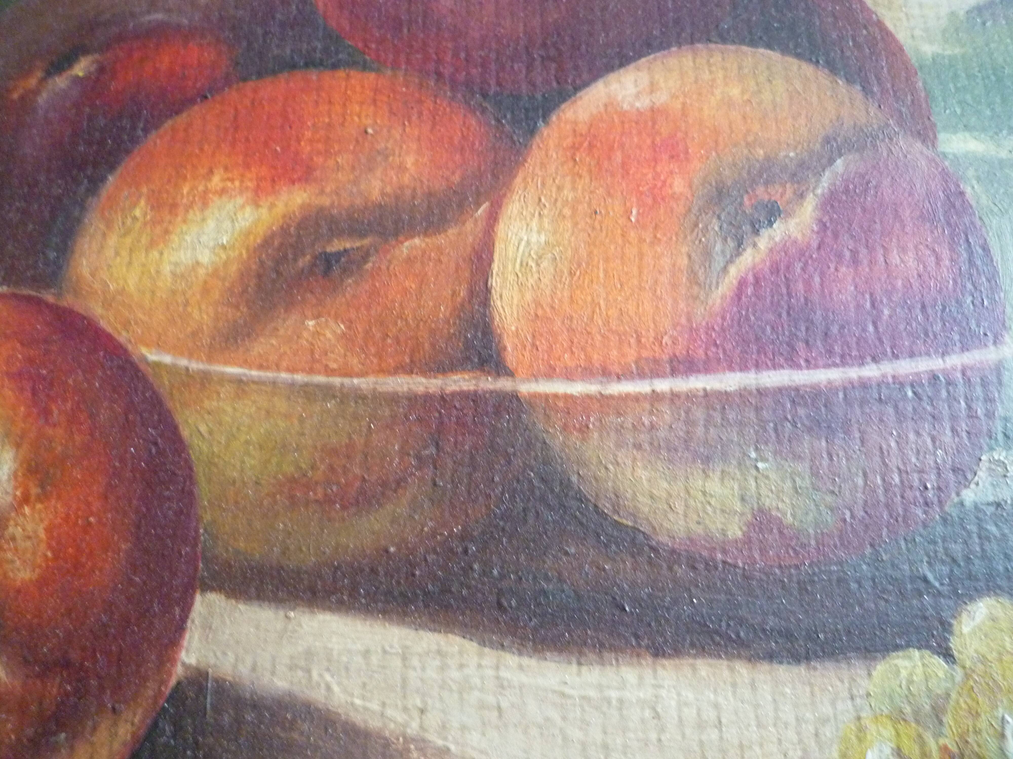 Still Life with Early Twentieth Century Peaches