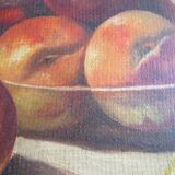 Still Life with Early Twentieth Century Peaches