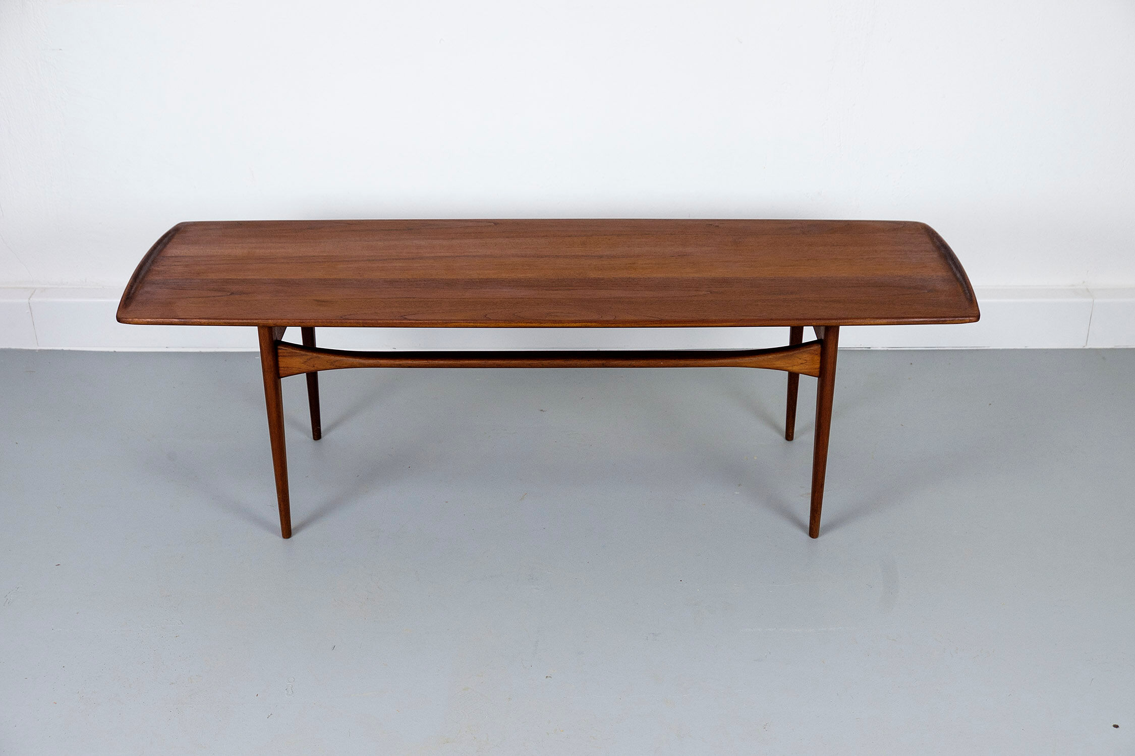 Fd503 teak coffee table by tove & edvard kindt-larsen for france & son, 1950
