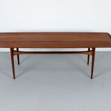 Fd503 teak coffee table by tove & edvard kindt-larsen for france & son, 1950