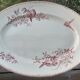 Oval dish Sarreguemines and Digoin service "Favorite"