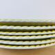 Set of 6 vintage earthenware dinner plates.
