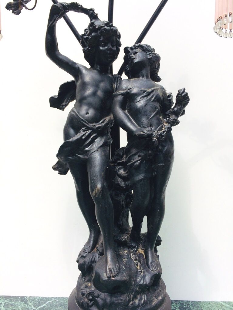 Art Nouveau style lamp 1900