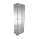 Vitrine en verre sdb avec mirroir et éclairage des années ‘80