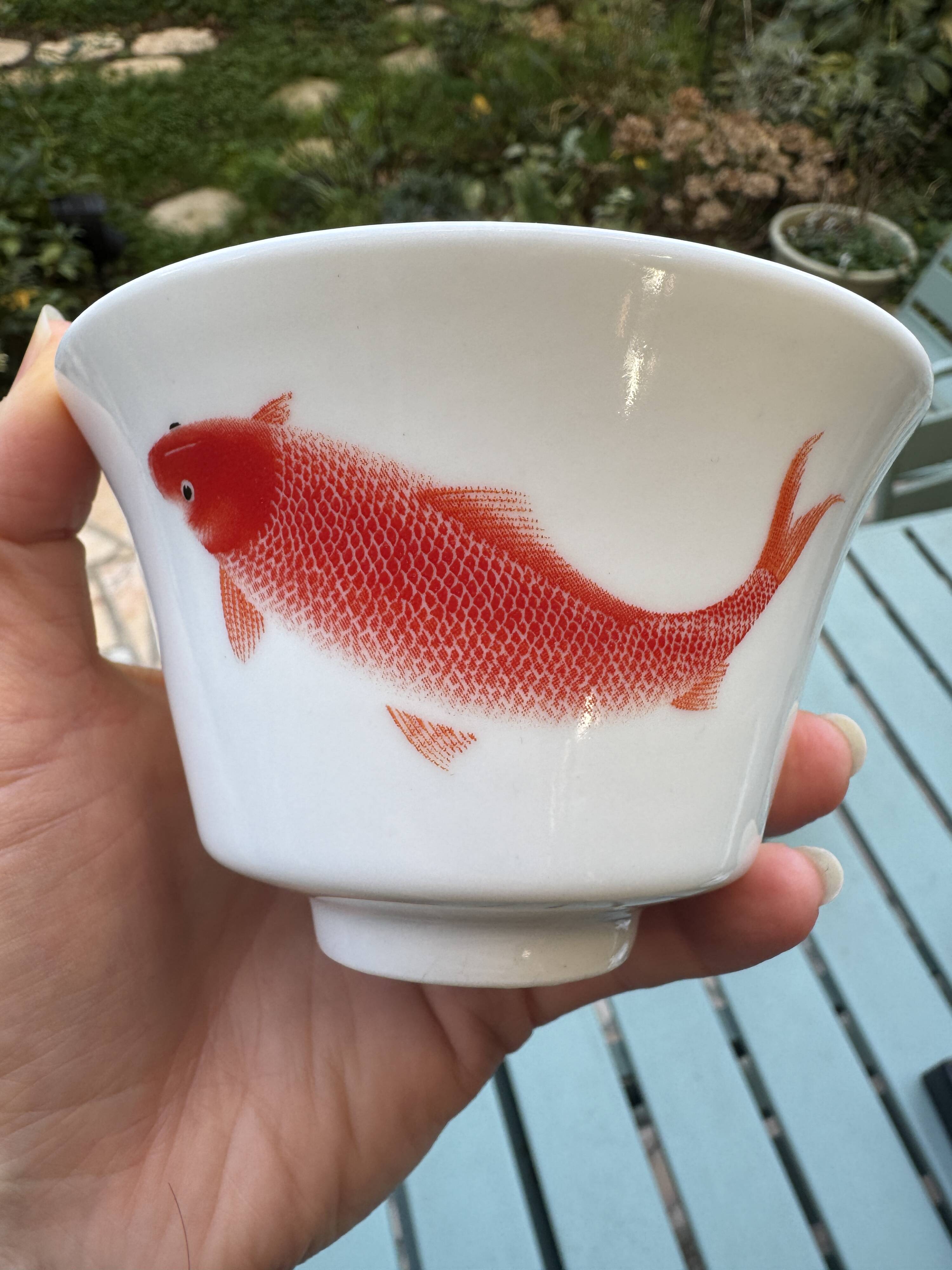 Service à thé chinois – 2 gaiwan + pot porcelaine haut de gamme (Cha Yuan)