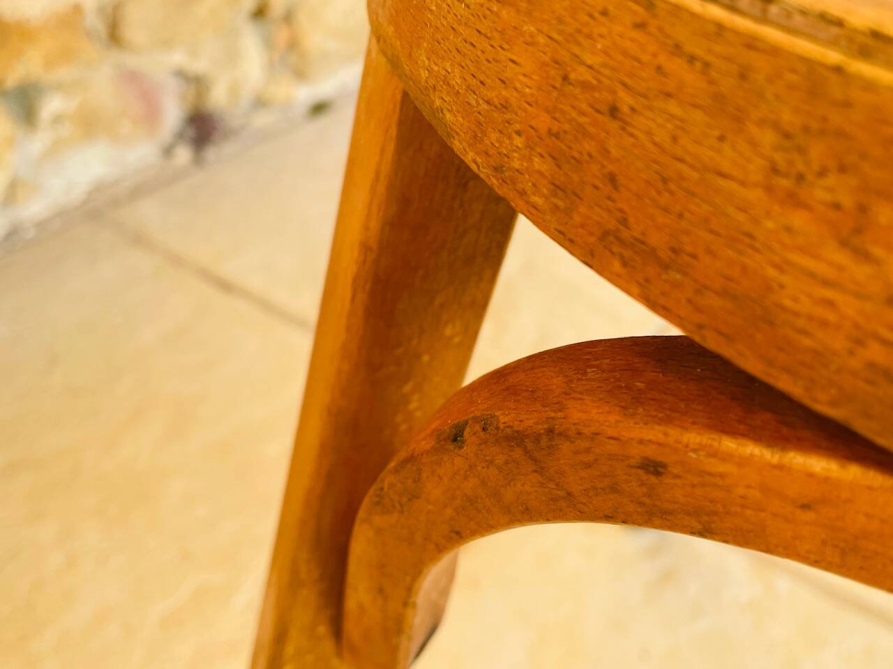 Model 92 Vintage Stool by Baumann, 1950s