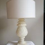Table lamp ANANAS in alabaster, 70s