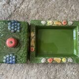 Vintage ceramic butterdish