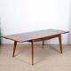 Rectangular extendable dining table from the 1950s.