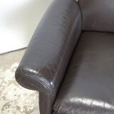 De Sede DS-31 vintage 1960s design leather 3-seater sofa