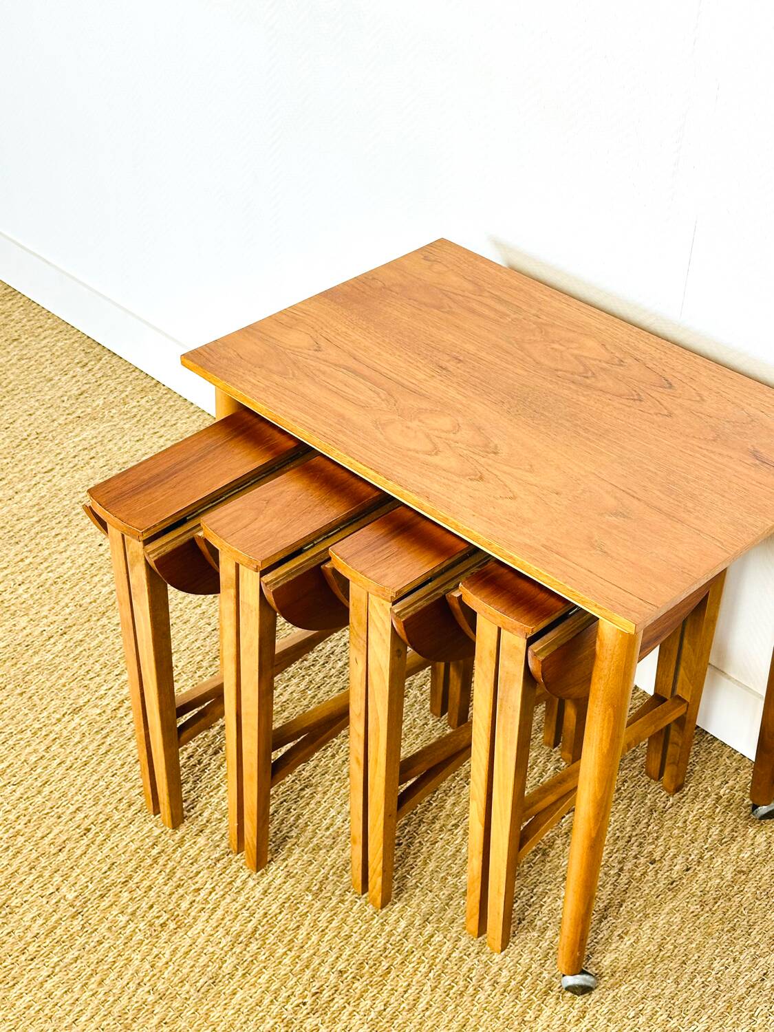 Table basse scandinave vintage 1960