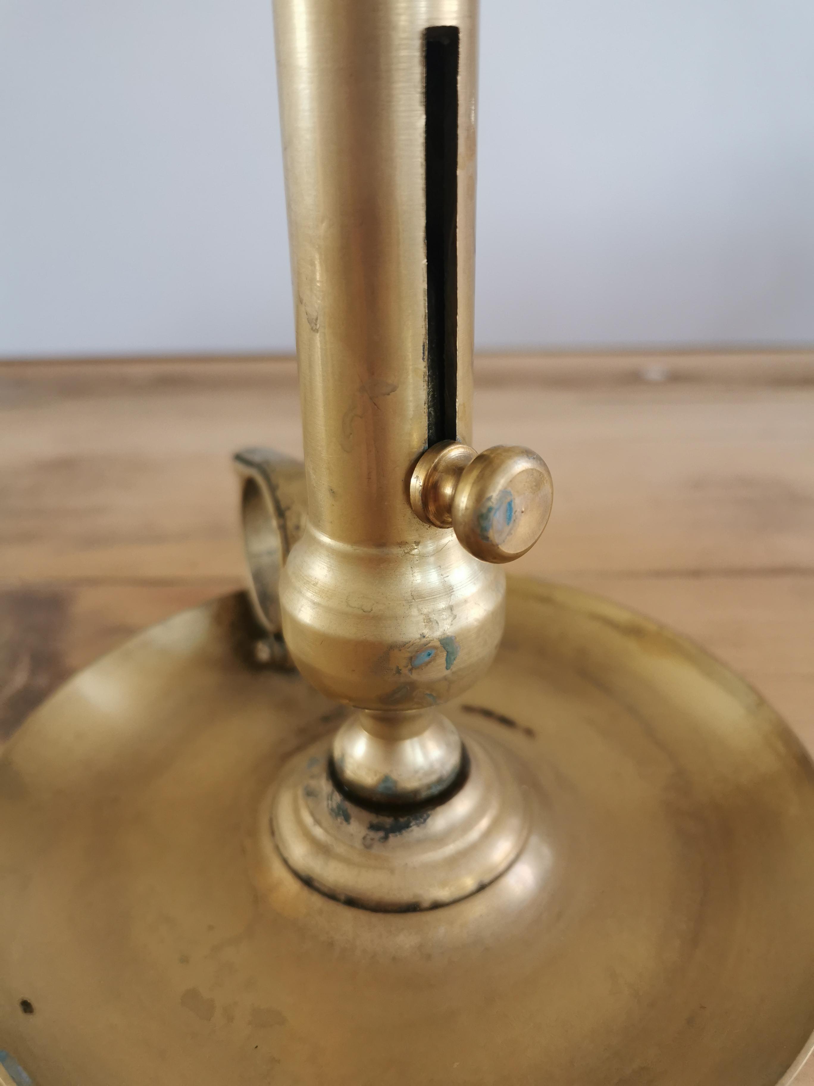Brass candle holder