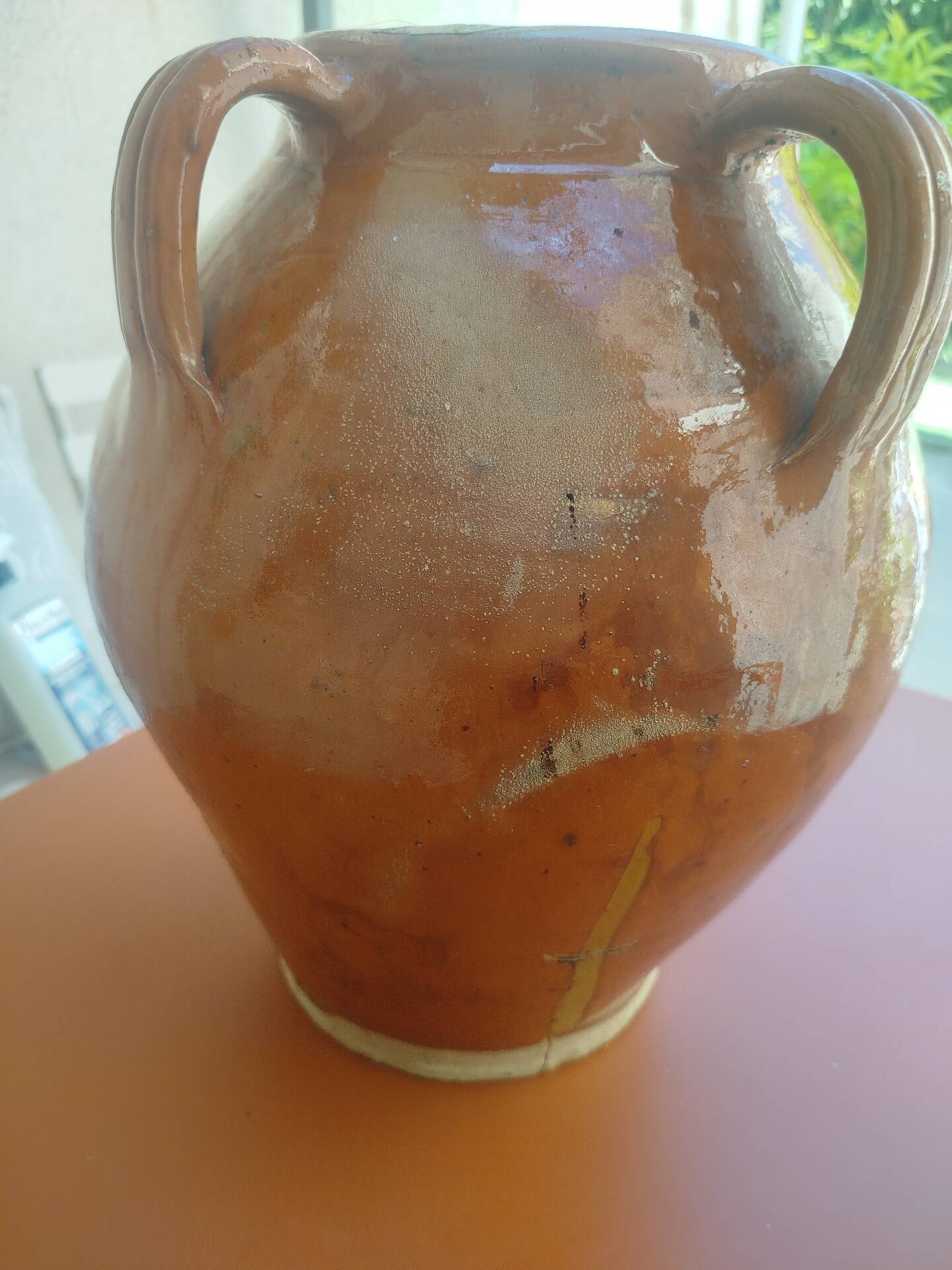 Glazed earthenware bowl