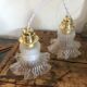 Paire de baladeuses tulipe vintage