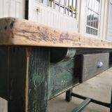 Vintage farmhouse table 1,50m, old