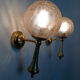 Pair of vintage gold sconces