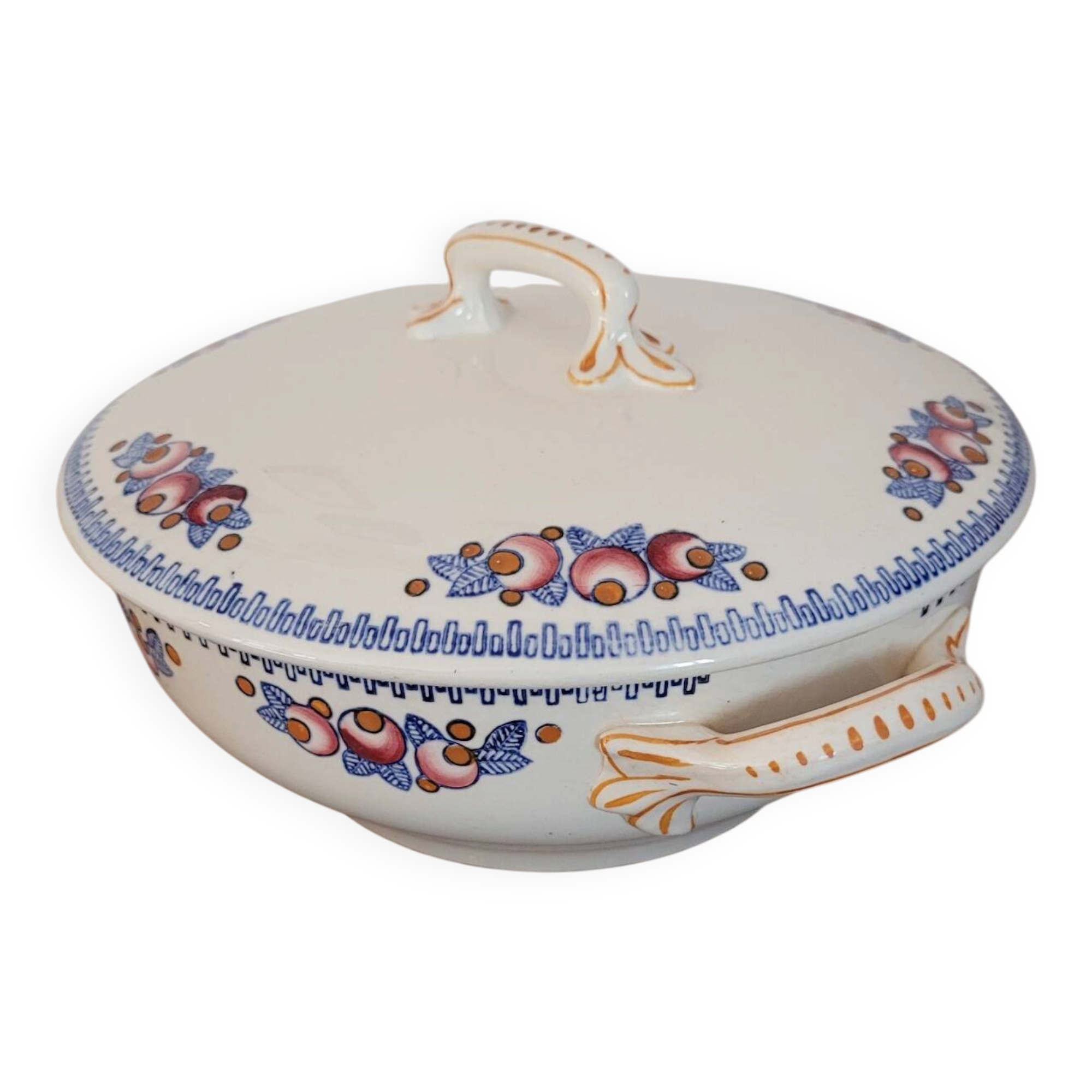 Fontenay soup tureen from Longwy