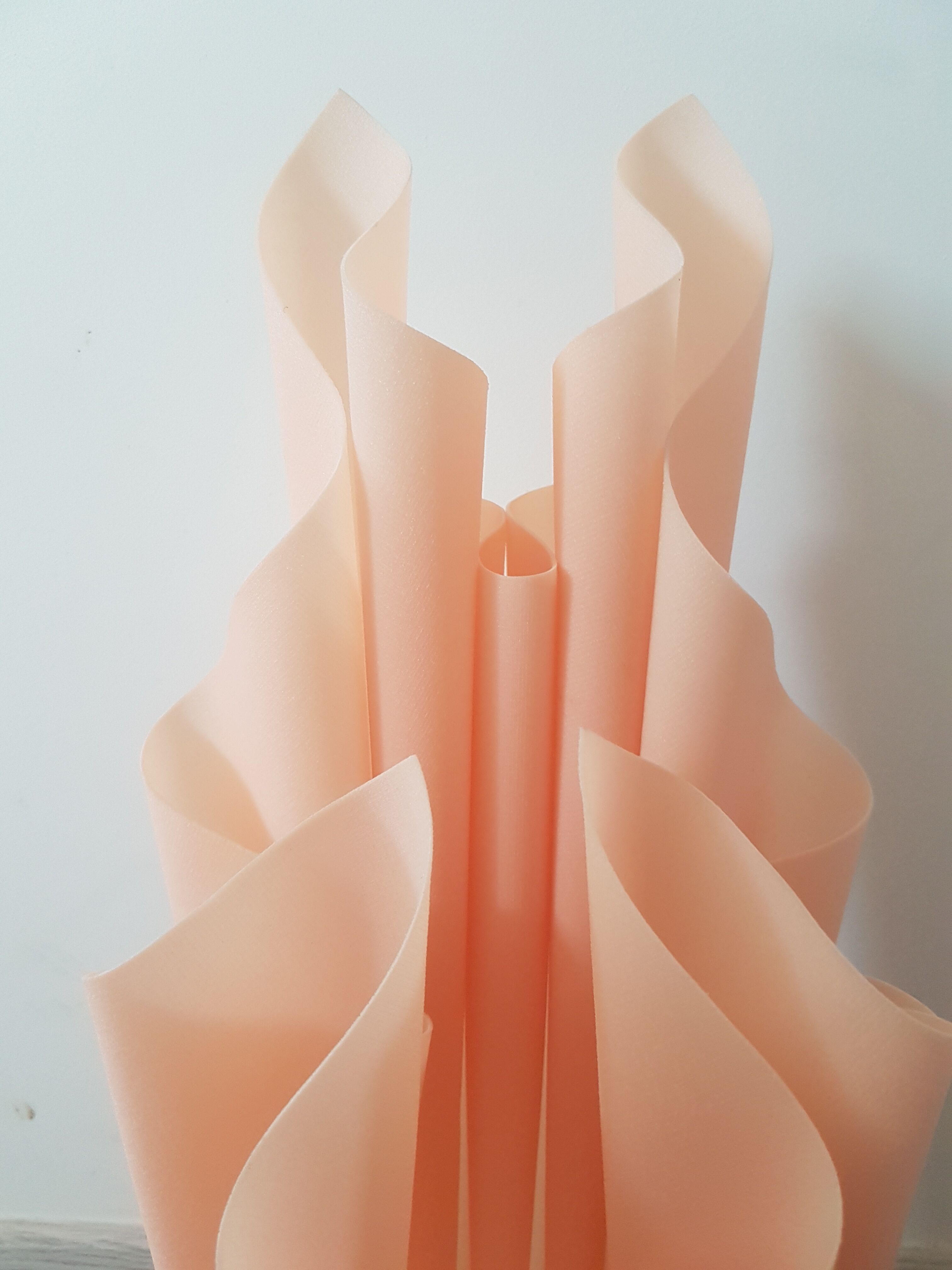 Superb vintage lamp by designer Georgia Jacob, Athena model signed and authenticated.