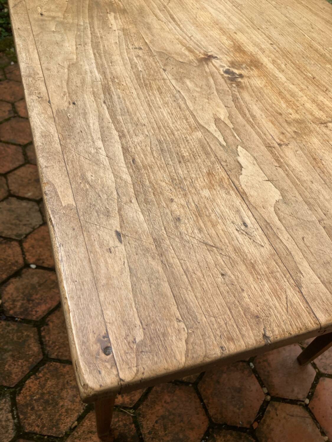 Vintage farmhouse table